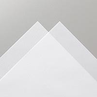 White Vellum A4 Card Stock