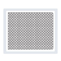Square Lattice Textured Impressions Embossing Folder Die