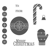Chock-Full Of Cheer Clear-Mount Stamp Set