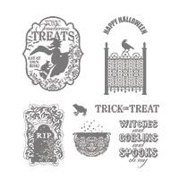 Toxic Treats Clear-Mount Stamp Set