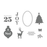 Joyous Celebrations Clear-Mount Stamp Set
