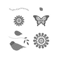 Polka-Dot Pieces Clear Stamp Set