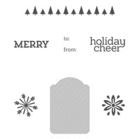 Cheerful Tags Photopolymer Stamp Set