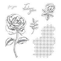 Graceful Garden Clear-Mount Stamp Set