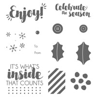 Tags & Trimmings Clear-Mount Stamp Set