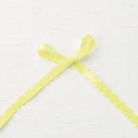 Lemon Lime Twist 3/8" (1 Cm) Mini Ruffled Ribbon