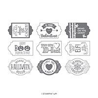 Tags Tags Tags Photopolymer Stamp Set (En) [ 150508 ]