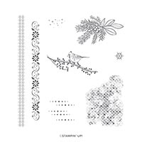Christmas Countdown Cling Stamp Set