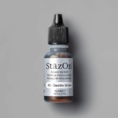 Saddle Brown Stazon Ink Refill [ 152820 ]