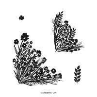 Corner Bouquet Cling Stamp Set [ 155273 ]