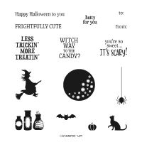 Frightfully Cute Cling Stamp Set