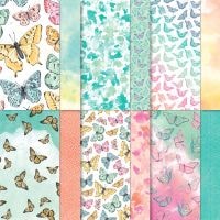 Butterfly Bijou 6" X 6" (15.2 X 15.2 Cm) Designer Series Paper [ 156824 ]