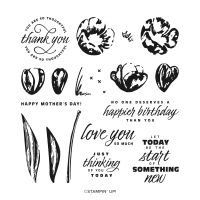 Flowering Tulips Photopolymer Stamp Set (English) [ 157672 ]