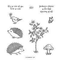 Happy Hedgehogs Photopolymer Stamp Set (English) [ 157983 ]