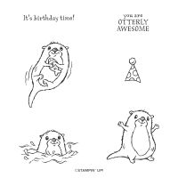 Awesome Otters Cling Stamp Set (English) [ 158087 ]