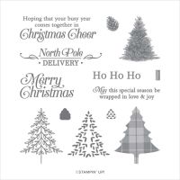 Perfectly Plaid Photopolymer Stamp Set (English) [ 158335 ]