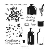 Bottled Happiness Photopolymer Stamp Set (English) [ 158684 ]