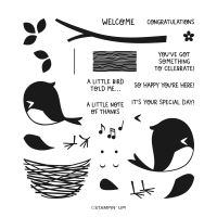 Sweet Songbirds Photopolymer Stamp Set (English) [ 158721 ]
