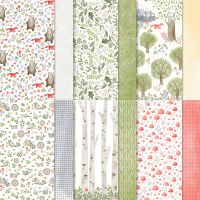 Happy Forest Friends 12" X 12" (30.5 X 30.5 Cm) Designer Series Paper [ 158941 ]