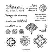 Graceful Tiles Photopolymer Stamp Set (English)