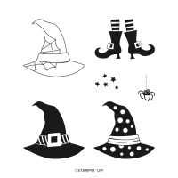 Bewitching Cling Stamp Set (English) [ 159855 ]