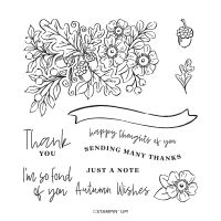 Fond Of Autumn Photopolymer Stamp Set (English) [ 160266 ]