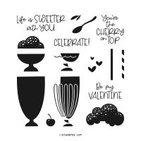 Share A Milkshake Photopolymer Stamp Set (English) [ 160394 ]