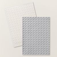Cane Weave 3 D Embossing Folder