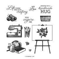 Crafting With You Photopolymer Stamp Set (English)