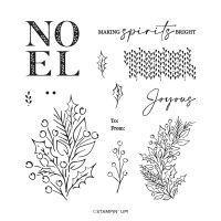 Joy Of Noel Photopolymer Stamp Set (English) [ 161959 ]