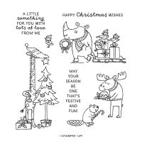 Festive & Fun Cling Stamp Set (English) [ 162078 ]