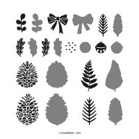 Precious Pinecones Photopolymer Stamp Set (English) [ 162175 ]