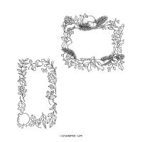 Framing Foliage Host Cling Stamp Set (English) [ 162358 ]
