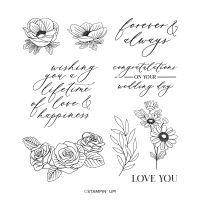 Lifetime Of Love Cling Stamp Set (English)