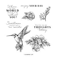 Thoughtful Expressions Cling Stamp Set (English)