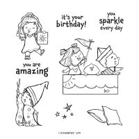 Kiddin' Around Cling Stamp Set (English)