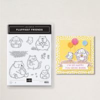 Fluffiest Friends Cling Stamp Set (English)