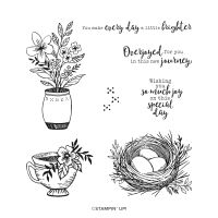 Everyday Details Cling Stamp Set (English)