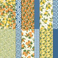Mediterranean Blooms 12" X 12" (30.5 X 30.5 Cm) Designer Series Paper