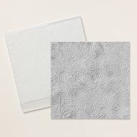 Zinnia 3 D Embossing Folder