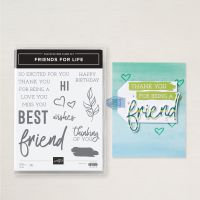 Friends For Life Photopolymer Stamp Set (English)