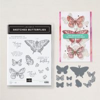 Sketched Butterflies Bundle (English)