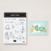 Sweet Peas Photopolymer Stamp Set (English)