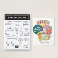 Attention Shoppers Photopolymer Stamp Set (English) [ 163640 ]