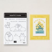 Hearts & Hugs Cling Stamp Set (English)