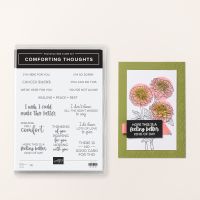 Comforting Thoughts Photopolymer Stamp Set (English)