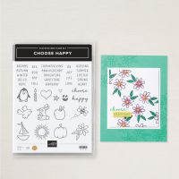 Choose Happy Photopolymer Stamp Set (English)