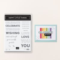 Happy Little Things Photopolymer Stamp Set (English)