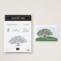 Loveliest Tree Cling Stamp Set (English)