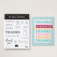 My Small Business Photopolymer Stamp Set (English)